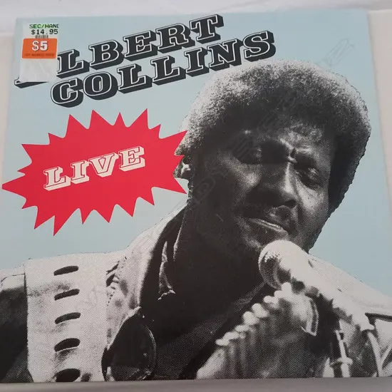 Albert Collins, Live